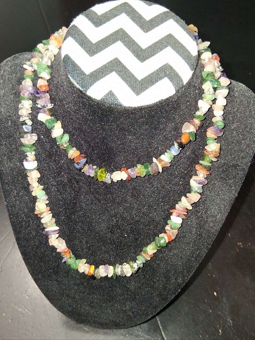 Marcasite Stone Necklace